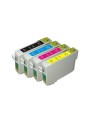 Epson T0711 T0712 T0713 T0714 mustekasetti Dore analoginen analoginen aseta 4 kpl